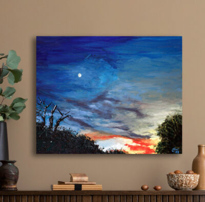 Moonrise over Sunset - Fine Art Prints - Image 2