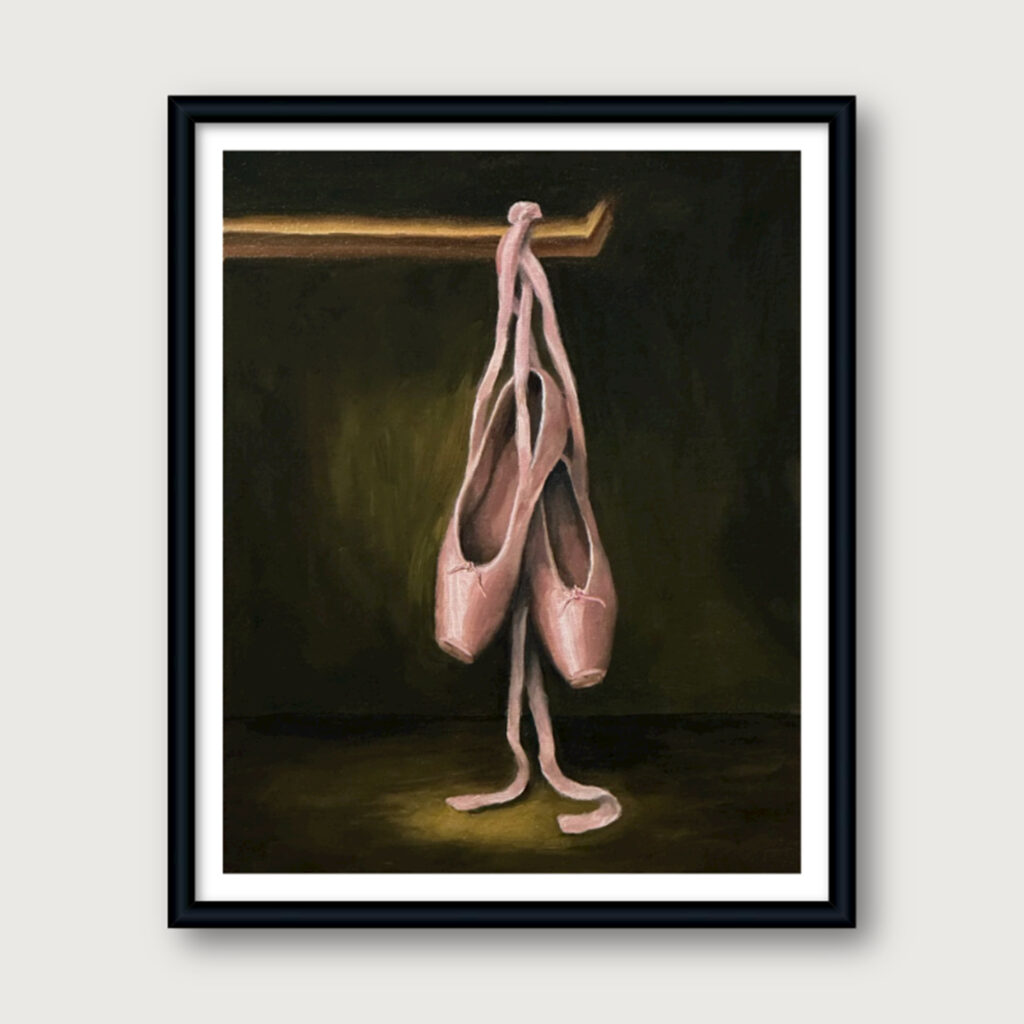 After the Dance – Ballet Pointe Shoes Fine Art Print | Hayward Gaude